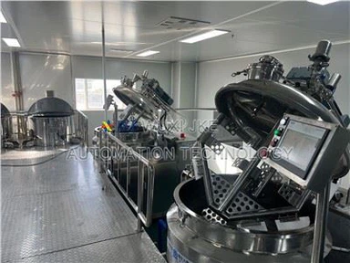 Vakum Homojenizatör Mikser Tankı