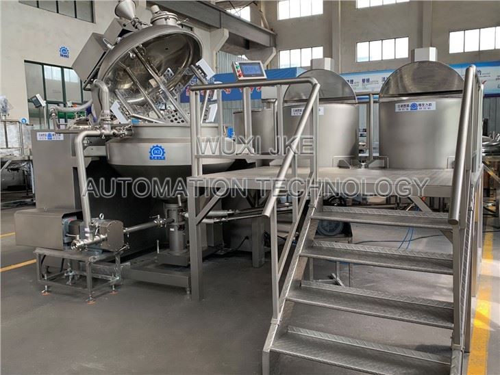 Vacuum Homogenizer Emulsifying Mixer